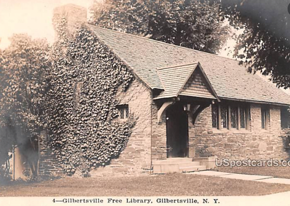 Gilbertsville Library built by Bedients